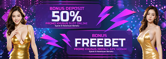 BONUS 50% SLOT GACOR GODAM GAME