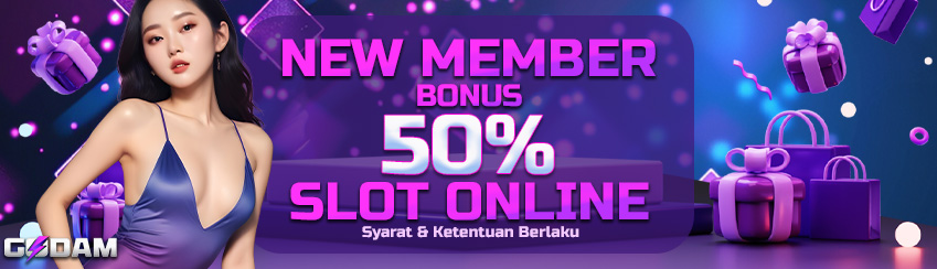BONUS NEW MEMBER 50% ( Khusus SLOT )